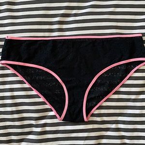 Victoria’s Secret leopard lace hiphugger